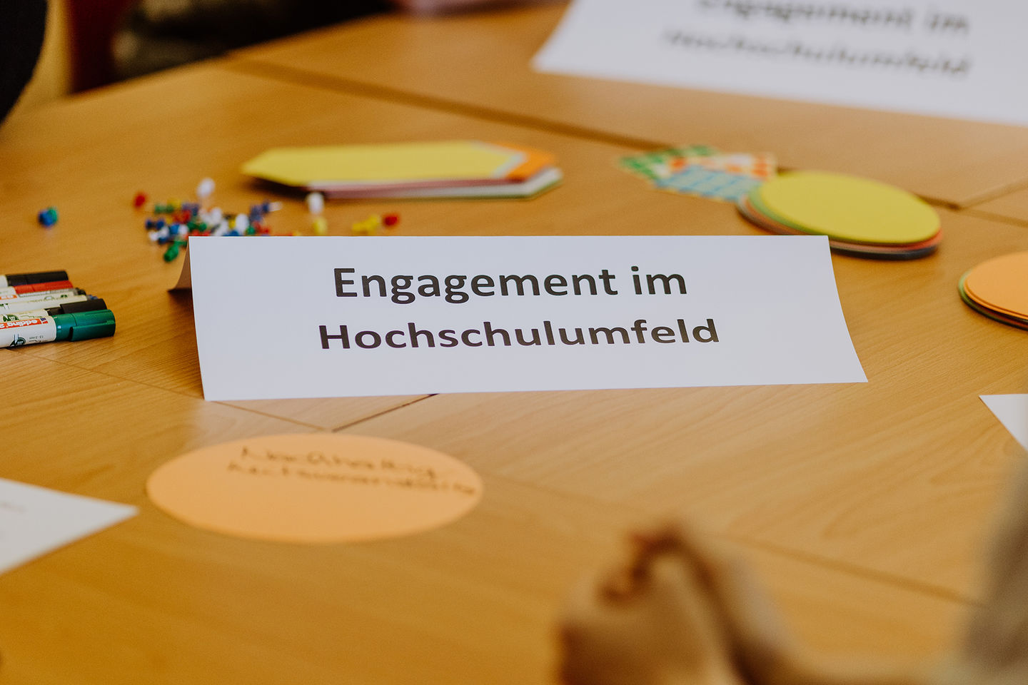 In zwei Workshops definiert die HWR Berlin im Mai 2022 konkrete Maßnahmen für mehr Nachhaltigkeit. Foto: Lukas Schramm