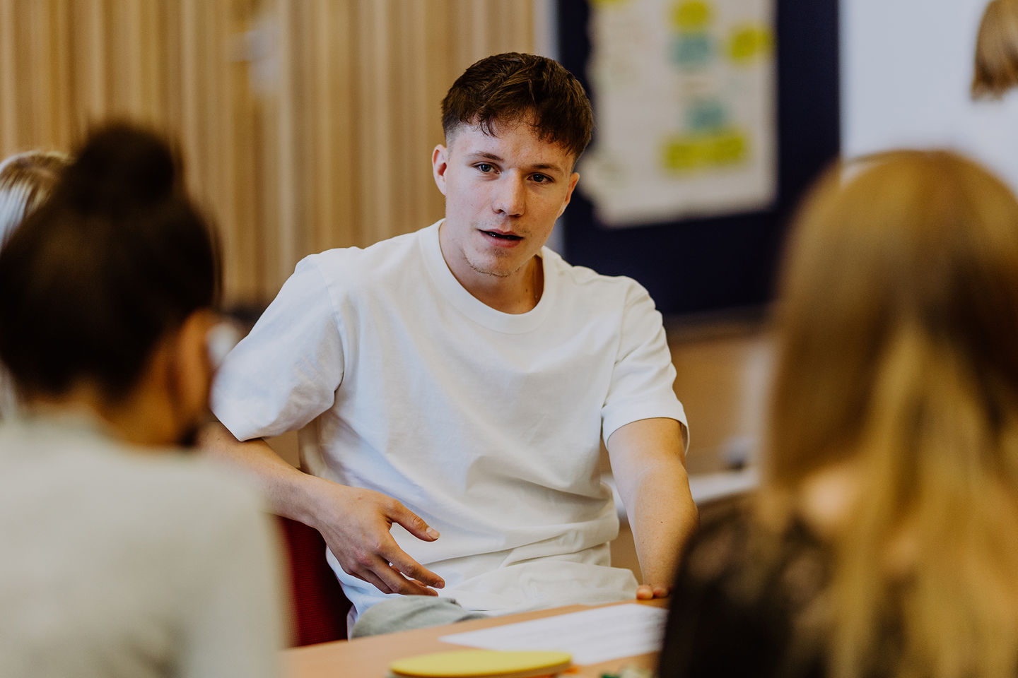 In zwei Workshops definiert die HWR Berlin im Mai 2022 konkrete Maßnahmen für mehr Nachhaltigkeit. Foto: Lukas Schramm