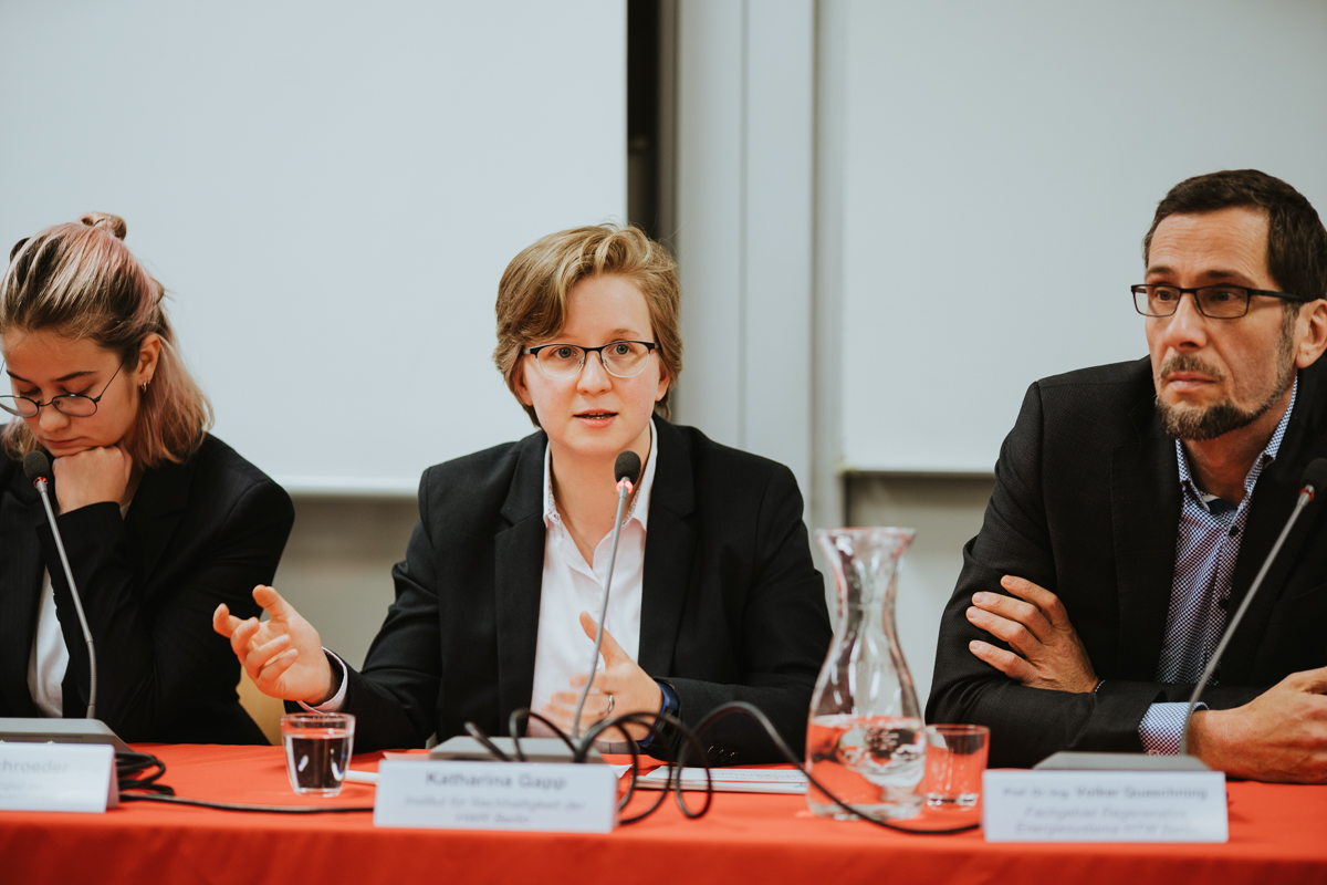 Energiewende meistern: Podiumsdiskussion bei der Semestereröffnung des Studium Generale der HWR Berlin am 29. Oktober 2019